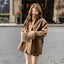 Thickened Lambskin Coat with Integrated Fur Lining