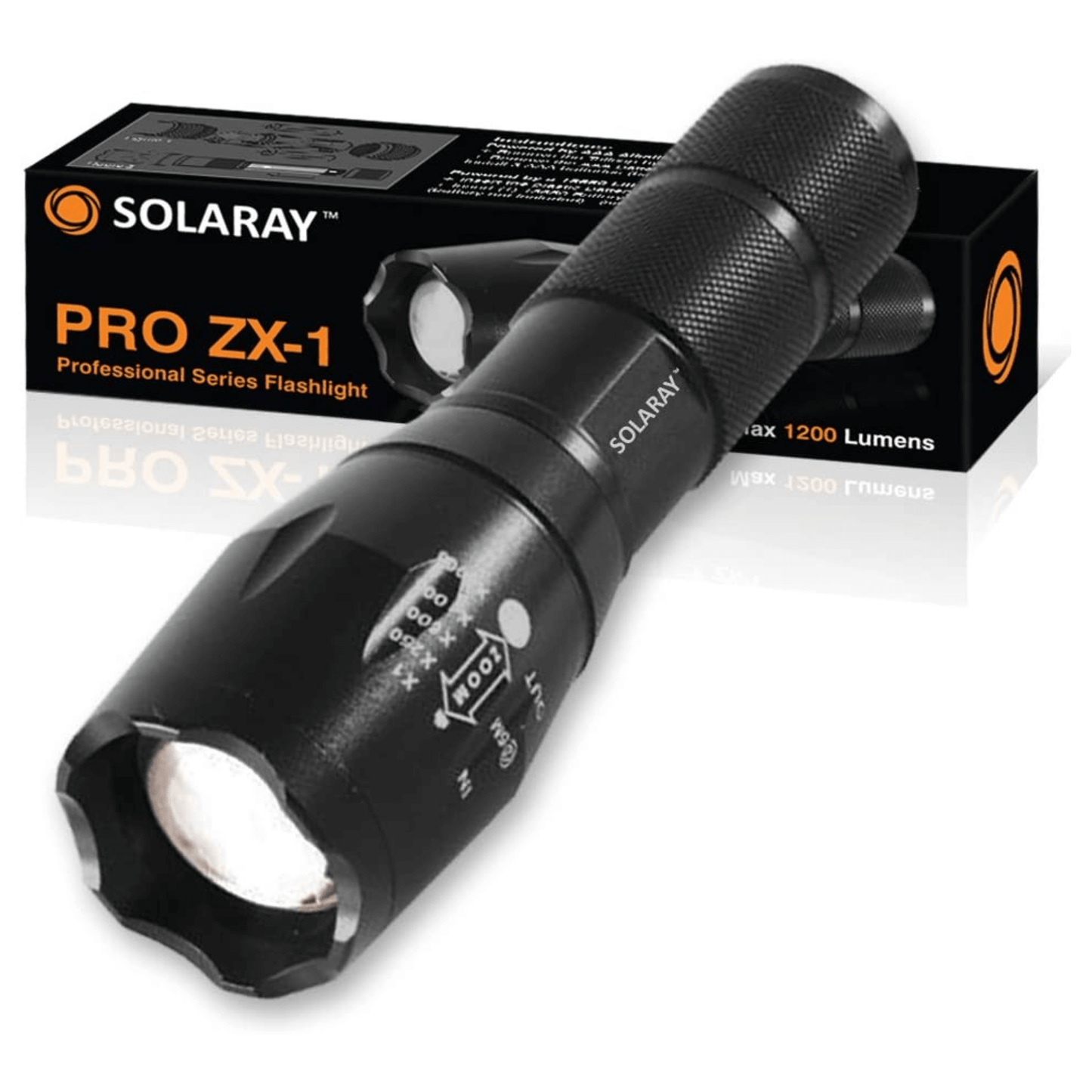 Linterna LED Solaray ZX-1 con batería AAA