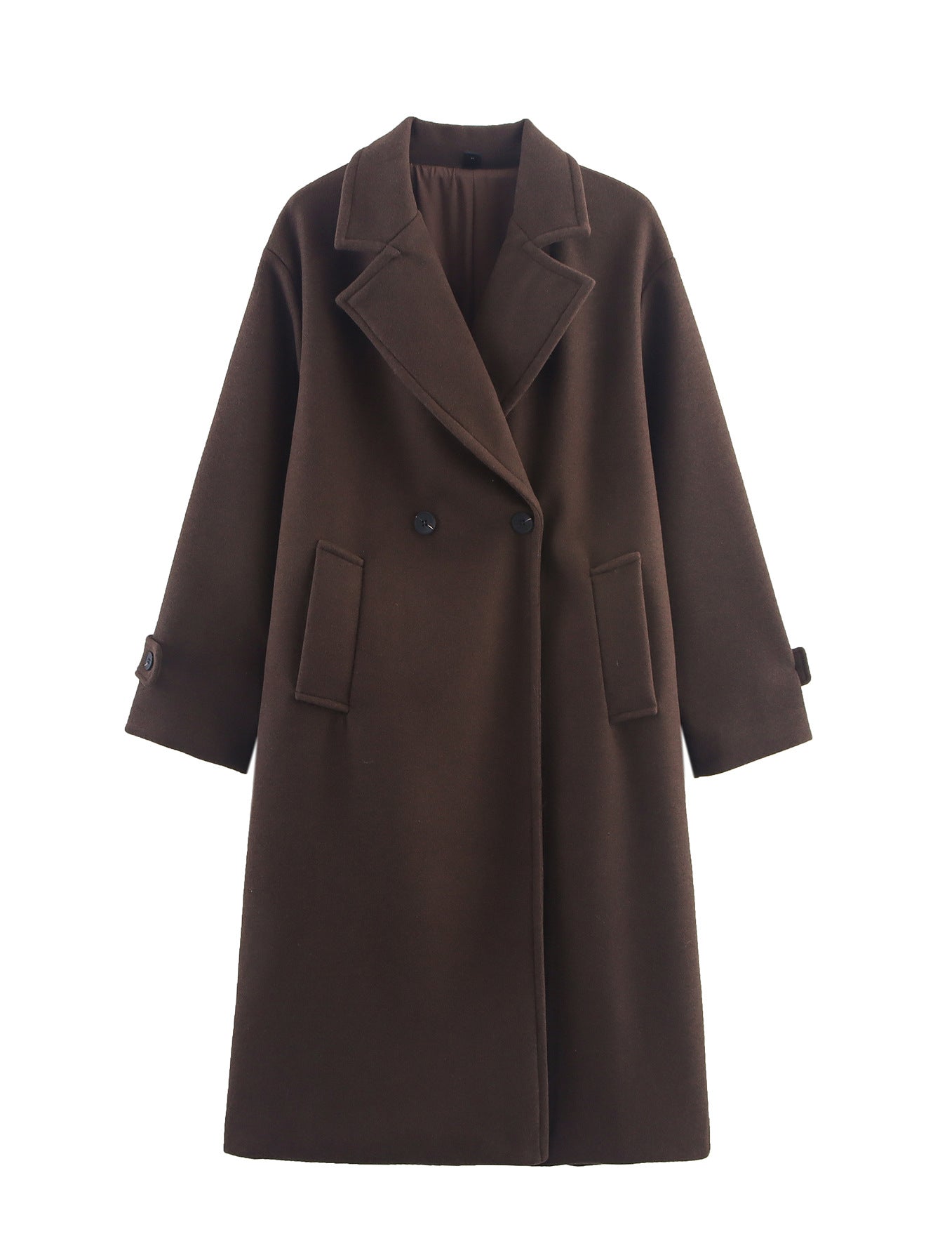 Manteau long élégant minimaliste pour femmes