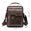 Sac messager pour homme premium - Sac bandoulière en PU cuir élégant
