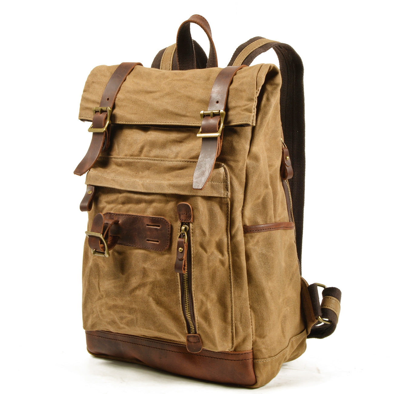 Muchuan Canvas Outdoor Waterproof Travel Backpack