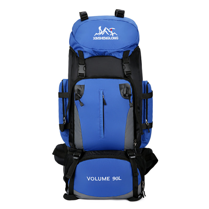 Mochila de senderismo impermeable ligera de gran capacidad de 90L