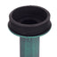 Elegant Green Pedestal Bird Bath Feeder for Gardens