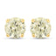 Pendientes de diamante LB genuino de 1.12 quilates en oro amarillo de 14 quilates