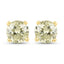 Boucles d'oreilles en or jaune 14K avec diamants LB de 1,15 carat