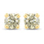 Pendientes de Diamante LB de 0.92 Quilates en Oro Amarillo de 14K