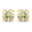 1.02 Carat Genuine LB Diamond 14K Yellow Gold Earrings