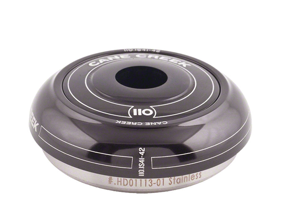 Cane Creek 110 IS41/28.6 Couronne Supérieure Courte - Noir