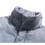 Snow Mountain Print Big Pocket Men's Cotton Jacket