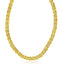 Collar de diseño bizantino en oro amarillo de 14k