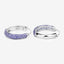 Elegant 3.06 Carat Genuine Tanzanite Sterling Silver Earrings