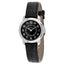 Coach Women's Black Leather Silver Quartz Watch