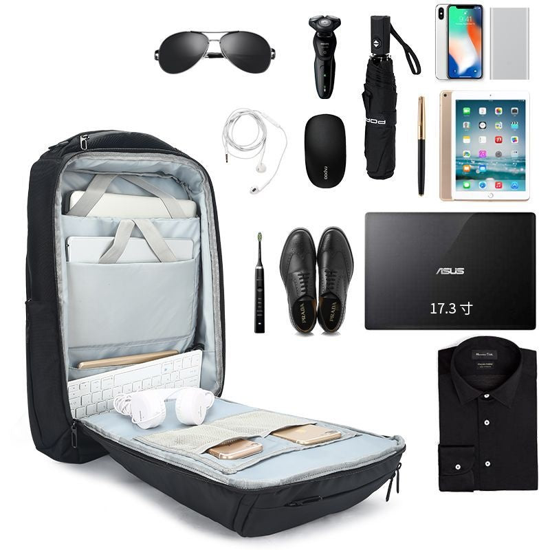 Premium Waterproof 17-Inch Laptop Backpack for Travel