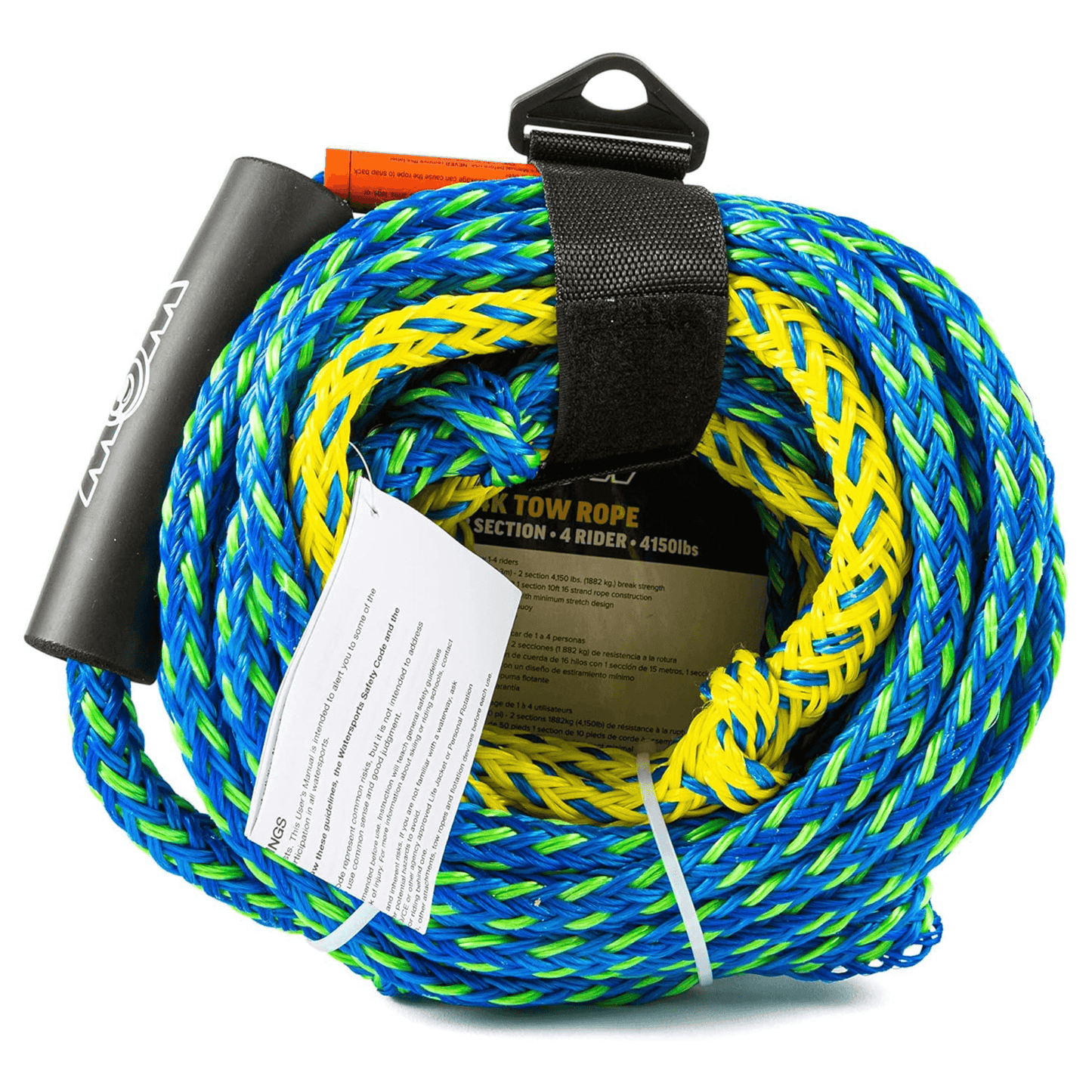 WOW Watersports 60ft 4-Rider Tow Rope with 2 Sections