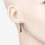 Pendientes de Amatista Genuina de 3.20 Quilates en Plata Esterlina .925
