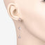 Boucles d'oreilles en morganite véritable de 1,62 carat en argent sterling .925