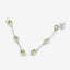 Pendientes de Peridoto Genuino de 2.10 Quilates en Plata Esterlina .925