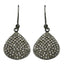 2.61 Carat Genuine Diamond .925 Sterling Silver Dangle Earrings