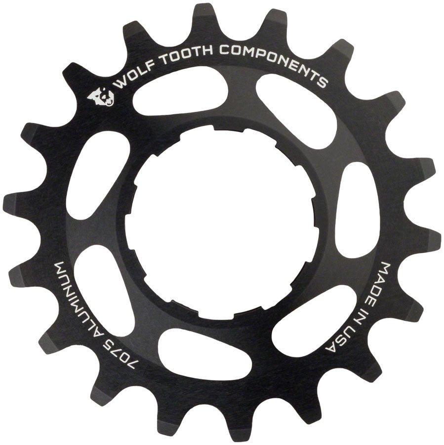 Wolf Tooth Single Speed Aluminum Cog - 22t for 3/32" Chains