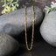 Cadena de Singapur de 2.1mm en Oro Amarillo de 14k