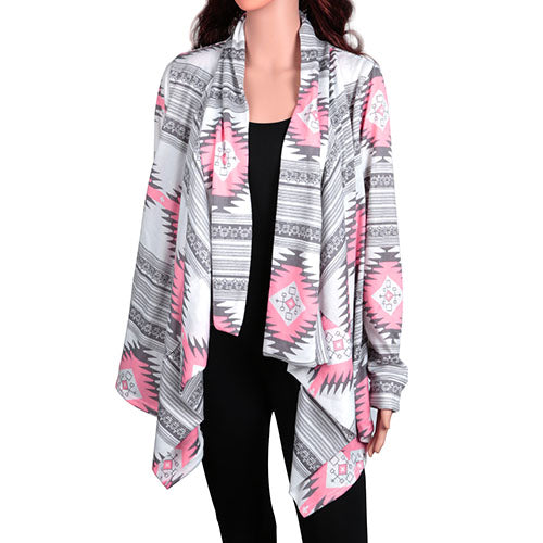 Women's Open Front Cardigan - Versatile Layering Essential