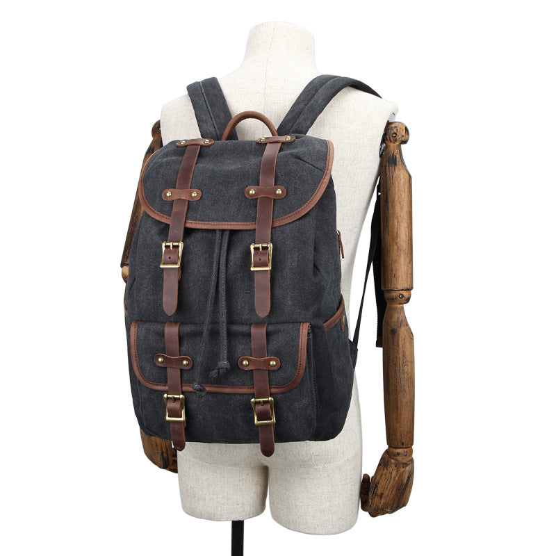 Premium Canvas Backpack for Outdoor Travel