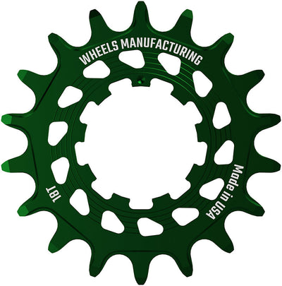 Wheels Manufacturing SOLO HG Cog - 18t Green