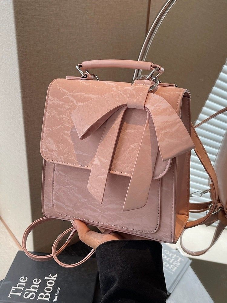 Elegant Bow-knot Backpack for Women