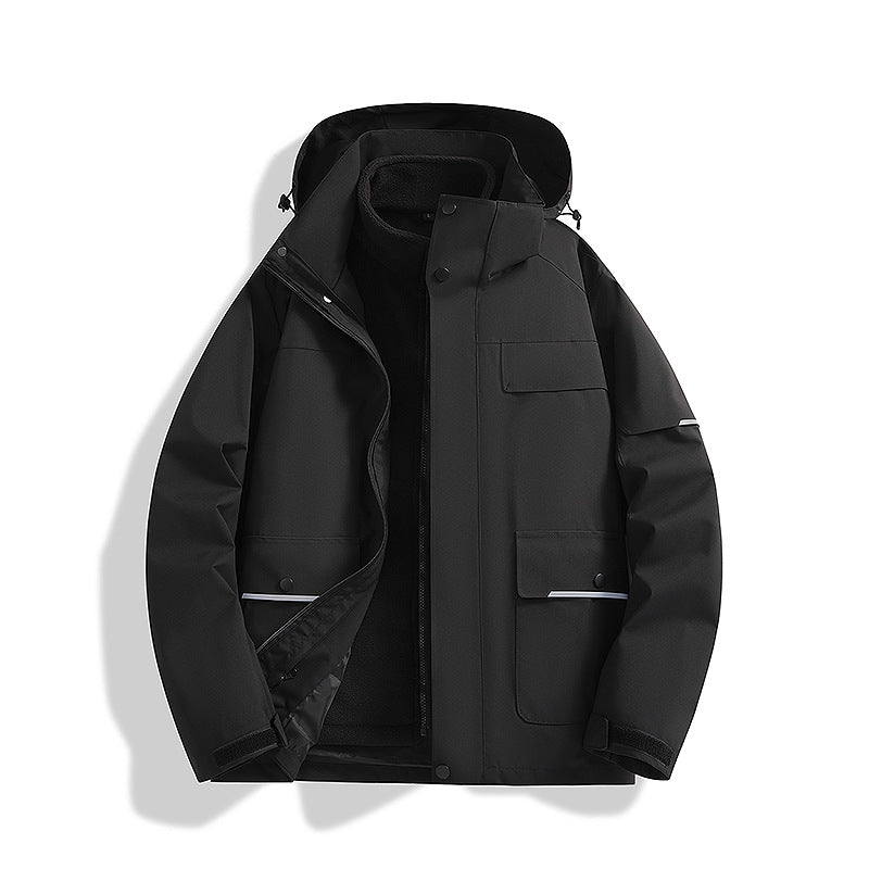 Chaqueta Shell 3 en 1 Premium a Prueba de Viento y Agua