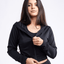 JupiterGear Athletic Zip-Up Crop Hoodie Jacket