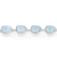 Pulsera de Plata Esterlina con Aguamarina de 25.90 Quilates