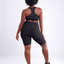 Shorts de yoga taille haute à fronces JupiterGear avec poches
