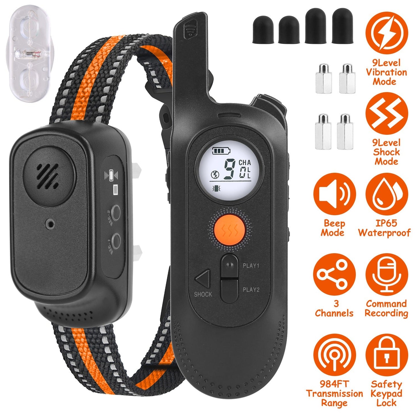 Collar de Entrenamiento para Perros GBruno 984FT
