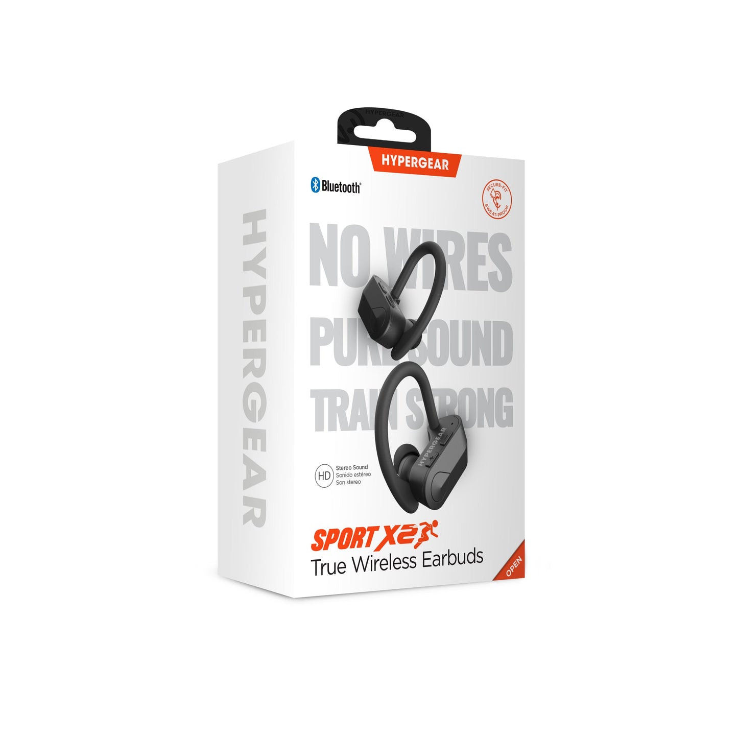 Auriculares Inalámbricos Verdaderos HyperGear Sport X2 - 4 Horas de Reproducción