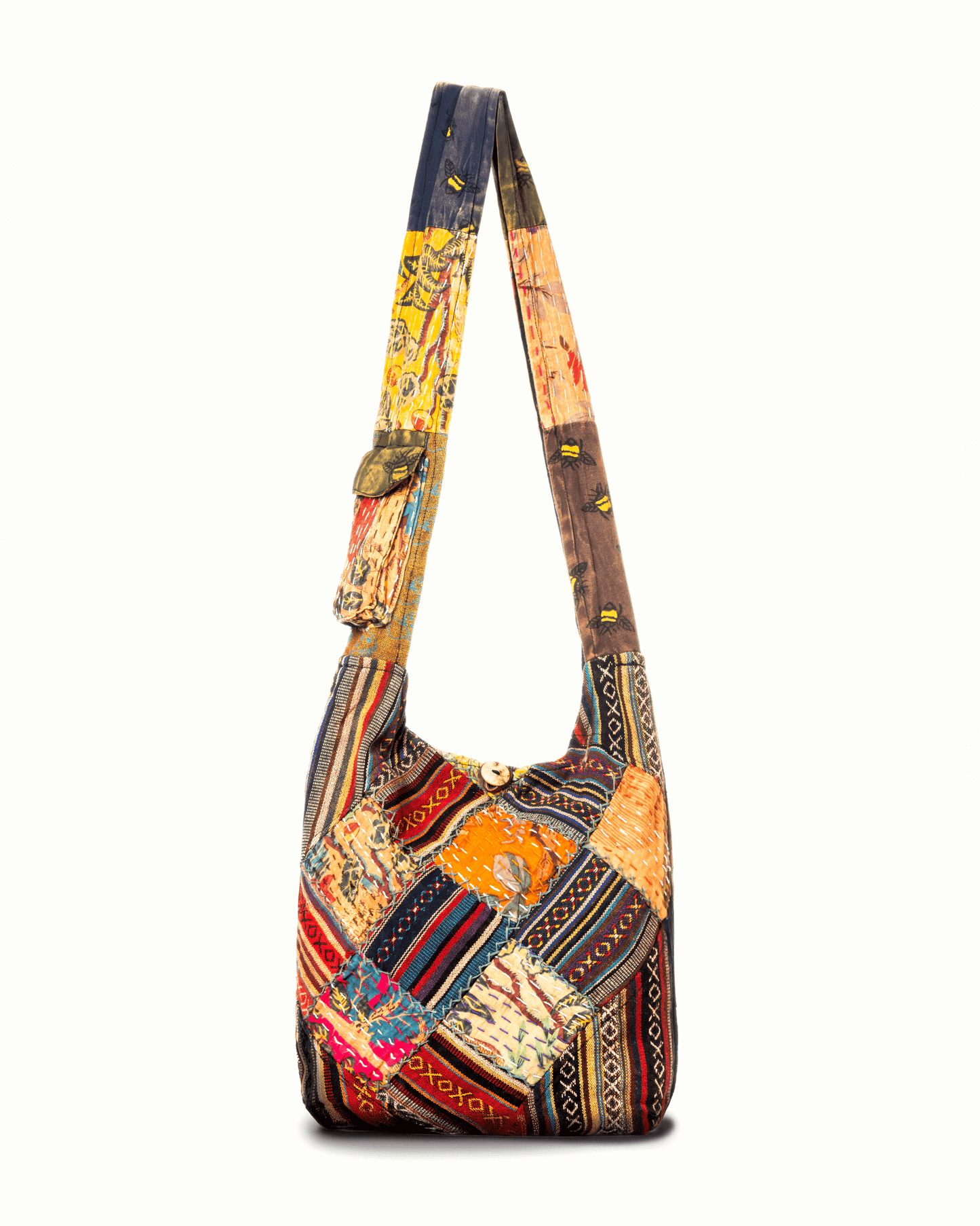 Bolso Hobo de Parchwork Acolchado de la Colección Kathmandu