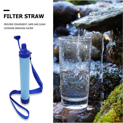 Portable Water Filter Straw for Outdoor Adventures