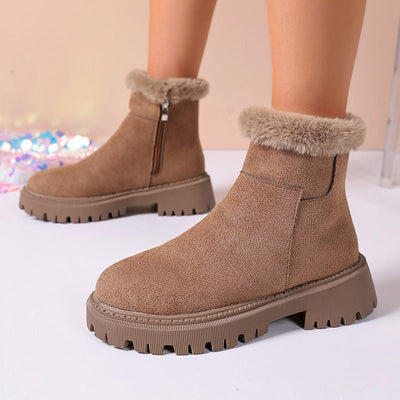 Botas Martin Premium Aisladas con Relleno de Algodón para Mujeres