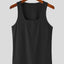 Men's Square Neck Wide Strap Tank Top