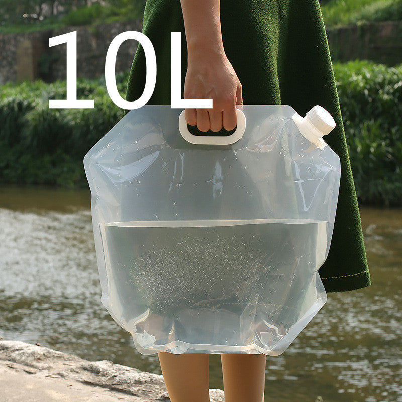 Sacs d'eau portables pliables pour aventures en plein air