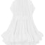 Robes mini unies asymétriques pour femmes