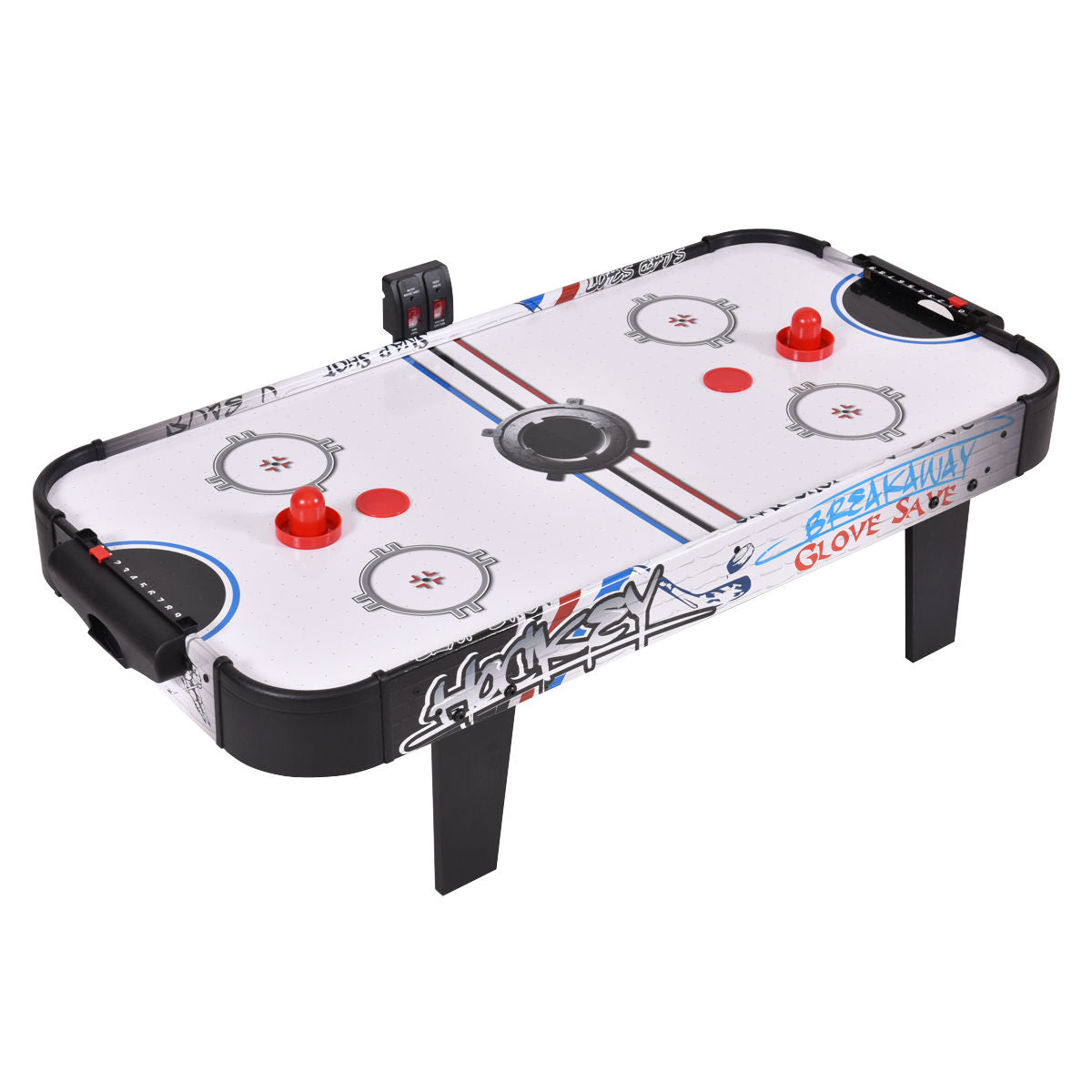 Table de hockey sur air de 42 pouces avec système de score électronique