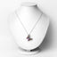 Pendentif en argent sterling .925 de 1,62 carat avec pierres multiples