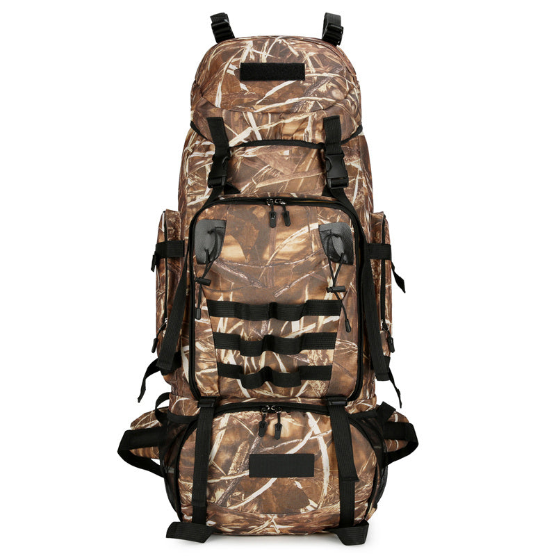 90L Large Capacity Outdoor Travel Backpack For Men, Waterproof And Durable Hiking Bag, Cotton Quilt, Luggage, Work Backpack - Korvel