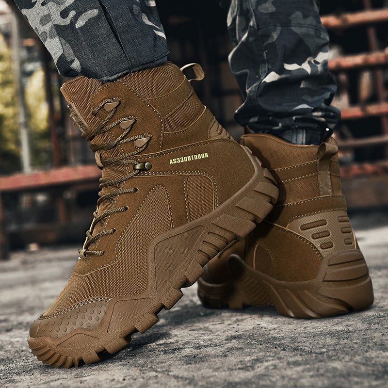 Premium High-Top Outdoor Hiking Boots