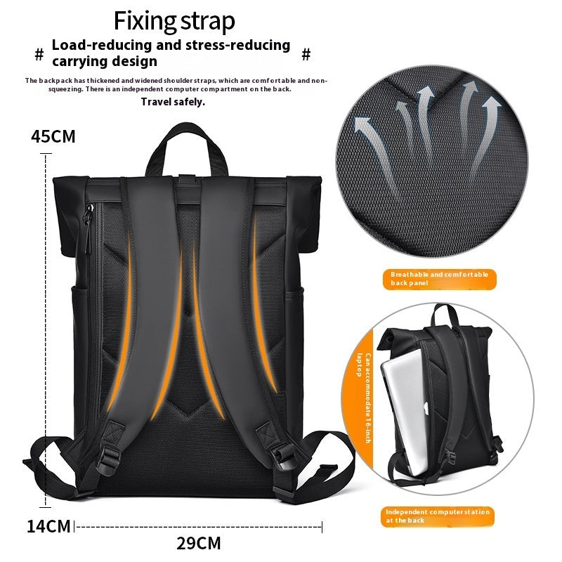 Sac à dos étanche pour ordinateur portable pour hommes