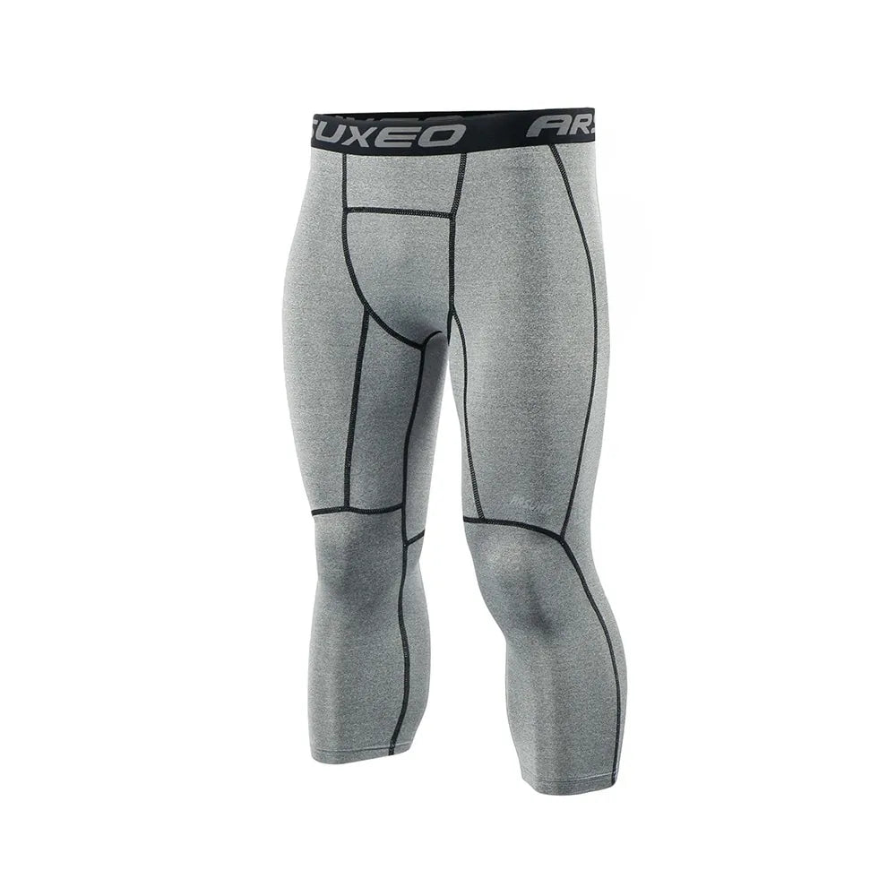 Collants de compression pour hommes ARSUXEO pour vêtements de sport