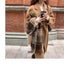 Womens Stylish Mid-length Slimming Wool Coat