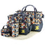 Ensemble de sac à couches pour bébé de 5 pièces avec tapis à langer et poches isolées