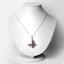 Pendentif papillon multi-stones de 3,80 carats en argent sterling