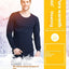 Men's Fleece-Lined Thermal Long Johns - Top & Bottom Set